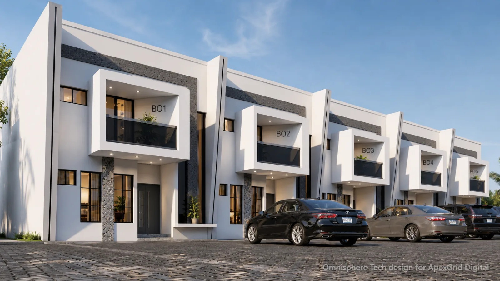 Terrace Block B for ApexGrid Digital