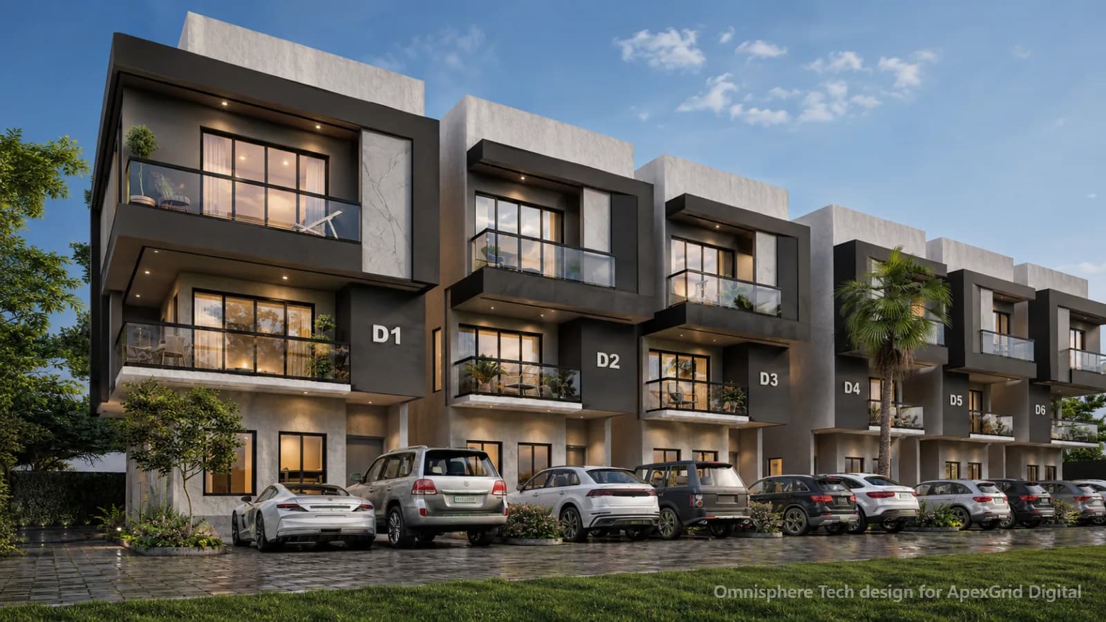 Terrace Blocks C & D for ApexGrid Digital